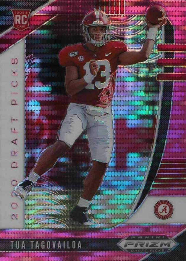 2020 Panini Prizm Draft Picks Tua Tagovailoa #101 Football Card