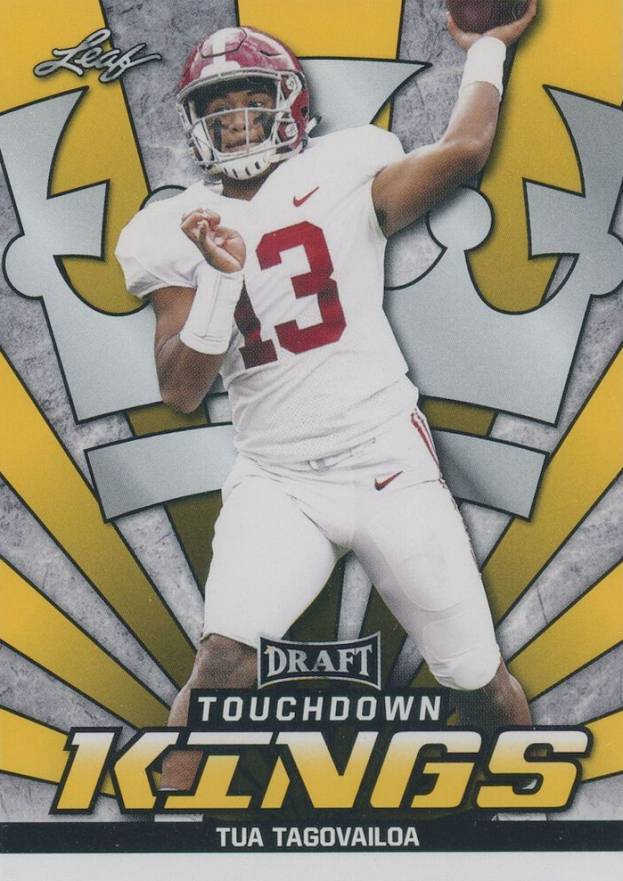 2020 Leaf Draft Tua Tagovailoa #90 Football Card