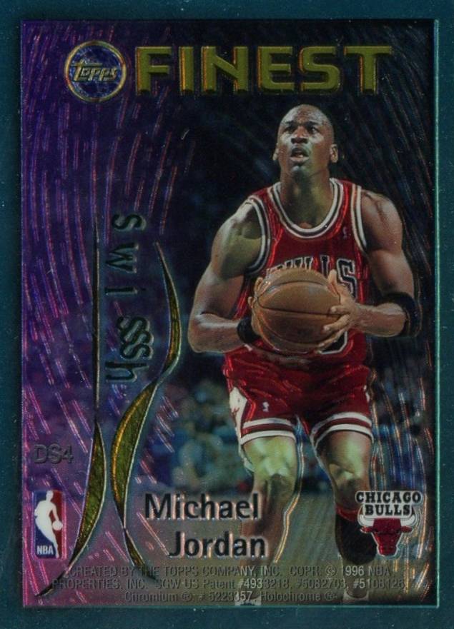 1995 Finest Dish & Swish Michael Jordan/Scottie Pippen #DS4 Basketball Card