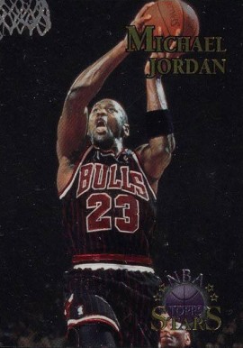 1996 Topps NBA Stars Michael Jordan #24 Basketball Card