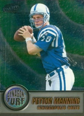 1998 Pacific Dynagon Turf Peyton Manning #8 Football Card