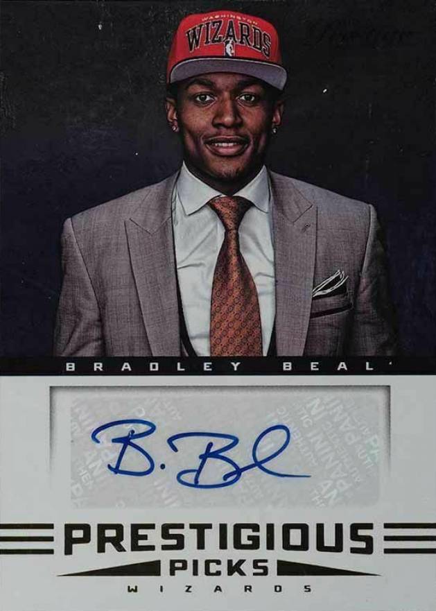 2012 Panini Prestige Prestigious Picks Signatures Bradley Beal #47 Basketball Card