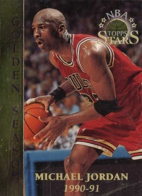 1996 Topps NBA Stars Michael Jordan #74 Basketball Card