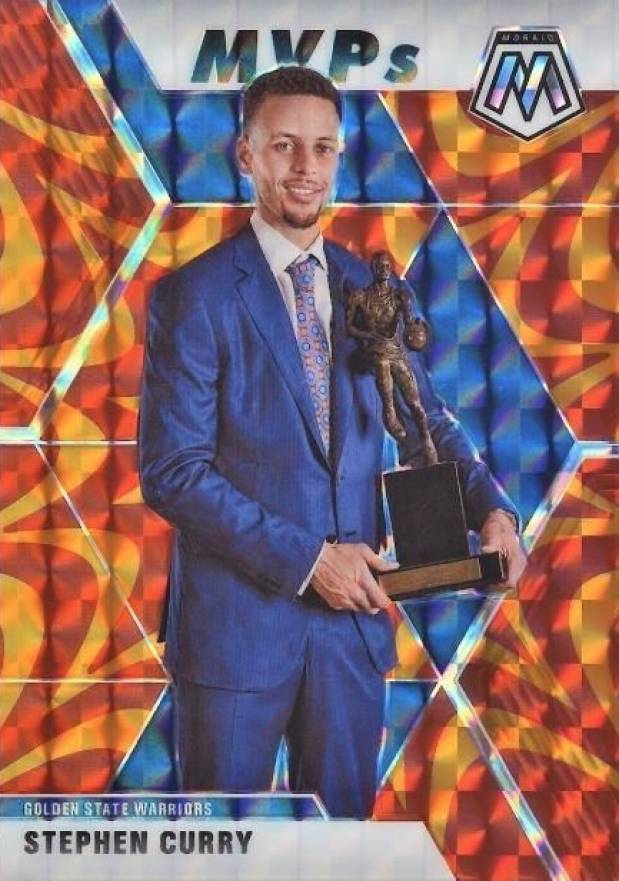 2019 Panini Mosaic Stephen Curry #299 Basketball Card