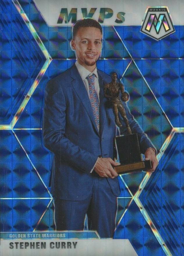 2019 Panini Mosaic Stephen Curry #299 Basketball Card