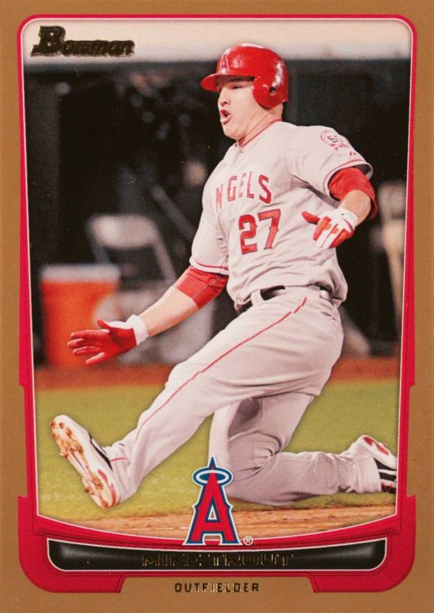 2012 Bowman Mike Trout #34 Baseball Card