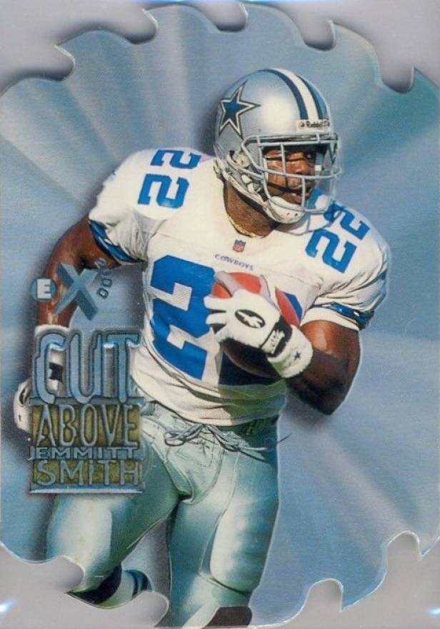 1997 Skybox E-X2000 Cut Above Emmitt Smith #5 Football Card