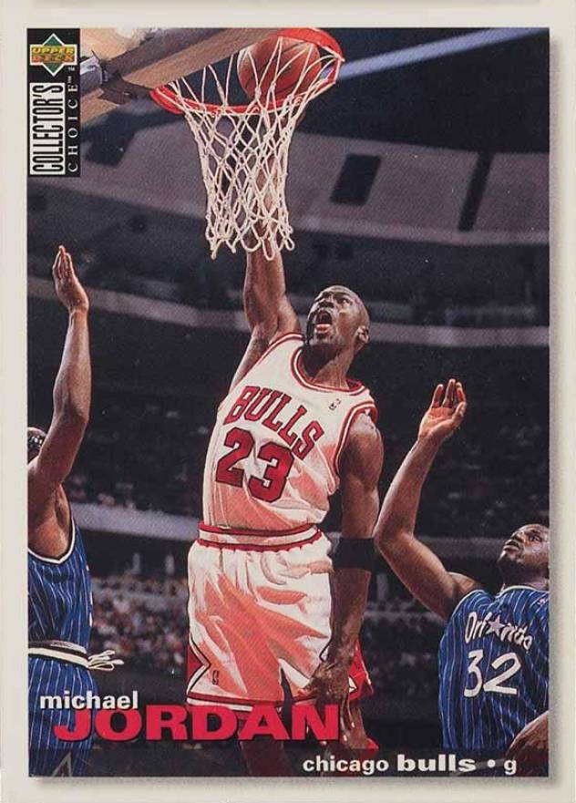 1996 Collector's Choice International I Michael Jordan #20 Basketball Card