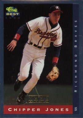 1993 Classic Best Young Guns Chipper Jones #YG7 Baseball Card