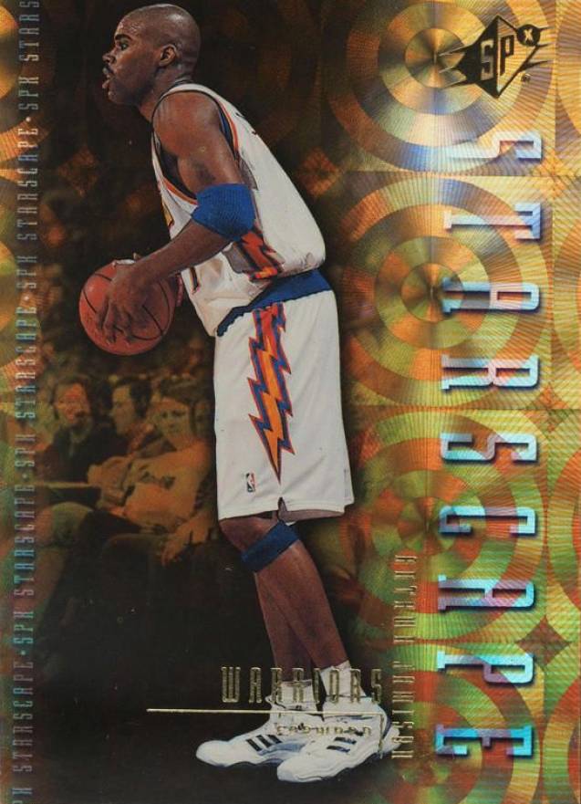 1999 SPx Starscape Antawn Jamison #ST9 Basketball Card