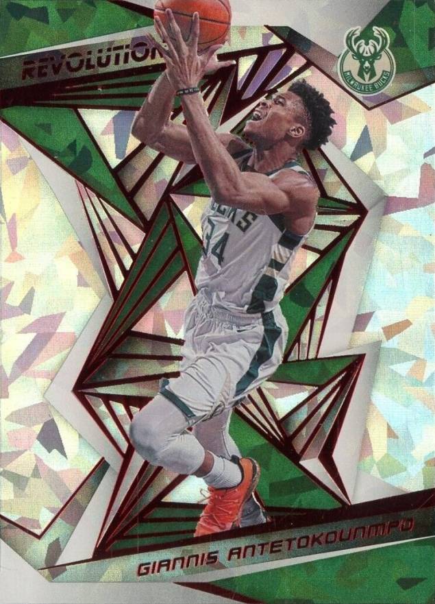 2019 Panini Revolution Giannis Antetokounmpo #76 Basketball Card