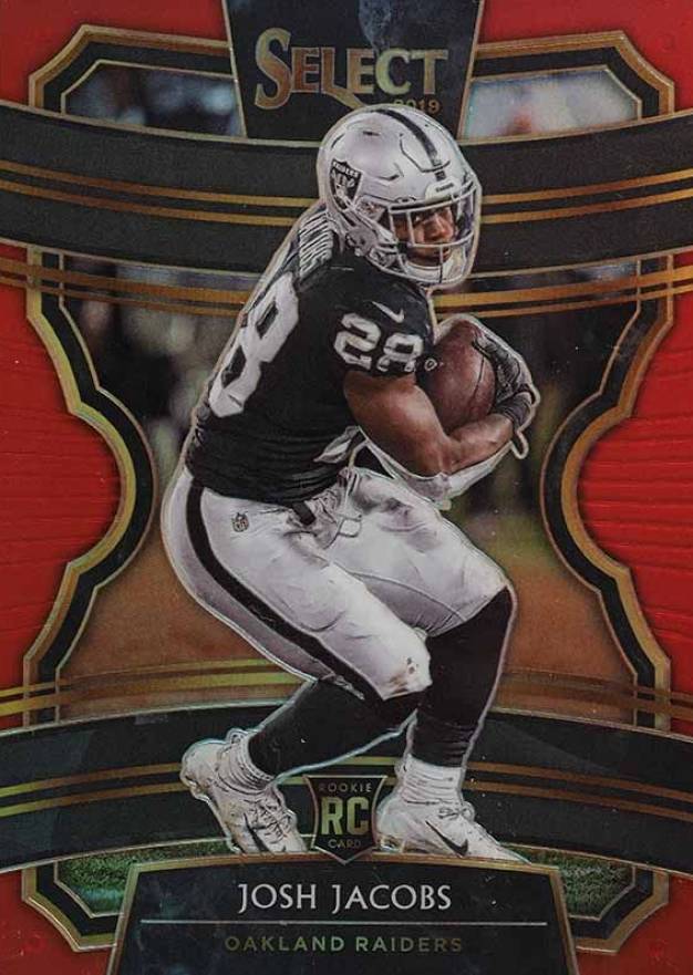 2019 Panini Select Josh Jacobs #81 Football Card