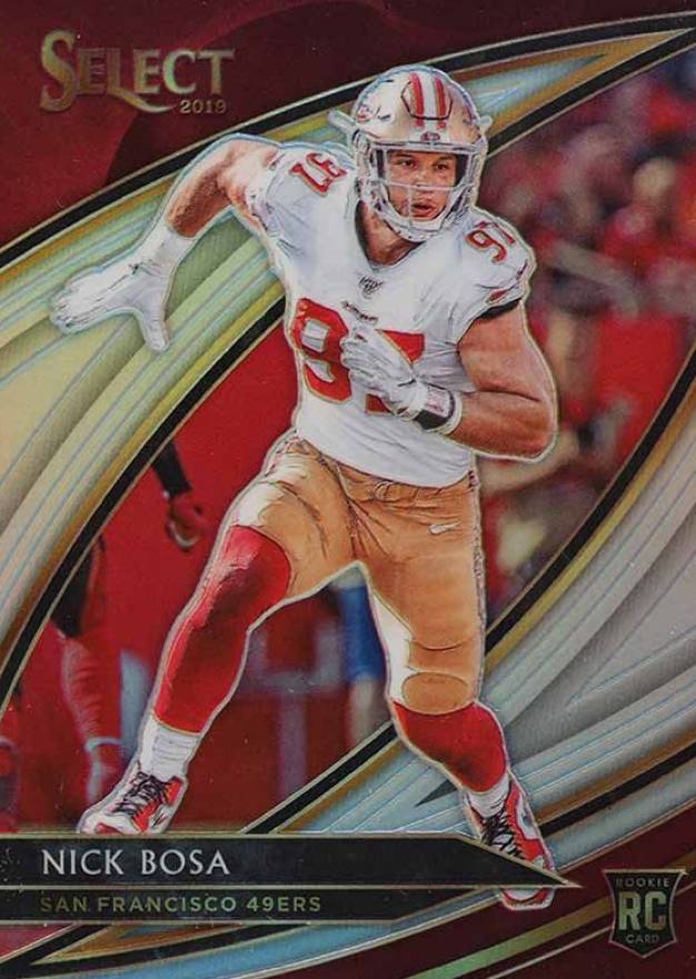 2019 Panini Select Nick Bosa #250 Football Card