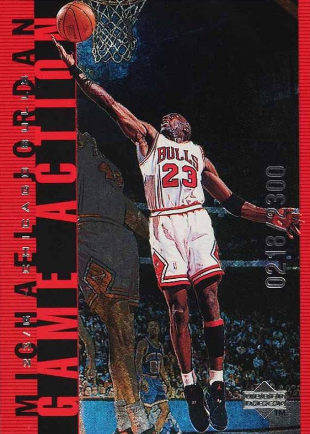 1998 Upper Deck MJ Living Legend Game Action Michael Jordan #G16 Basketball Card