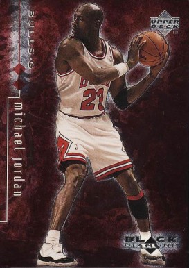 1998 Upper Deck Black Diamond Michael Jordan #10 Basketball Card