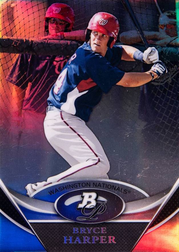 2011 Bowman Platinum Prospects Bryce Harper #BPP1 Baseball Card