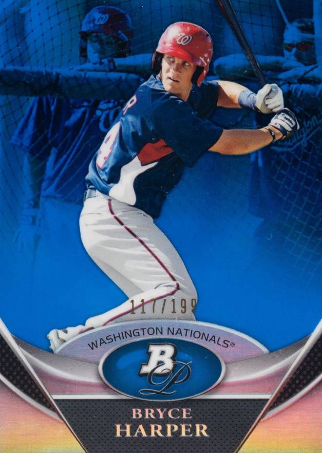 2011 Bowman Platinum Prospects Bryce Harper #BPP1 Baseball Card