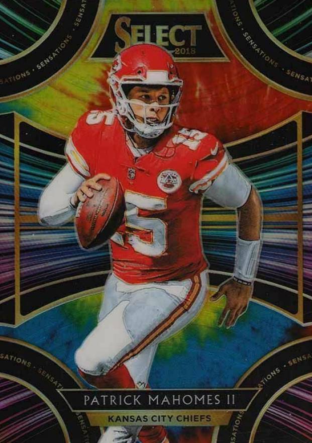 2018 Panini Select Sensations Patrick Mahomes II #SE3 Football Card