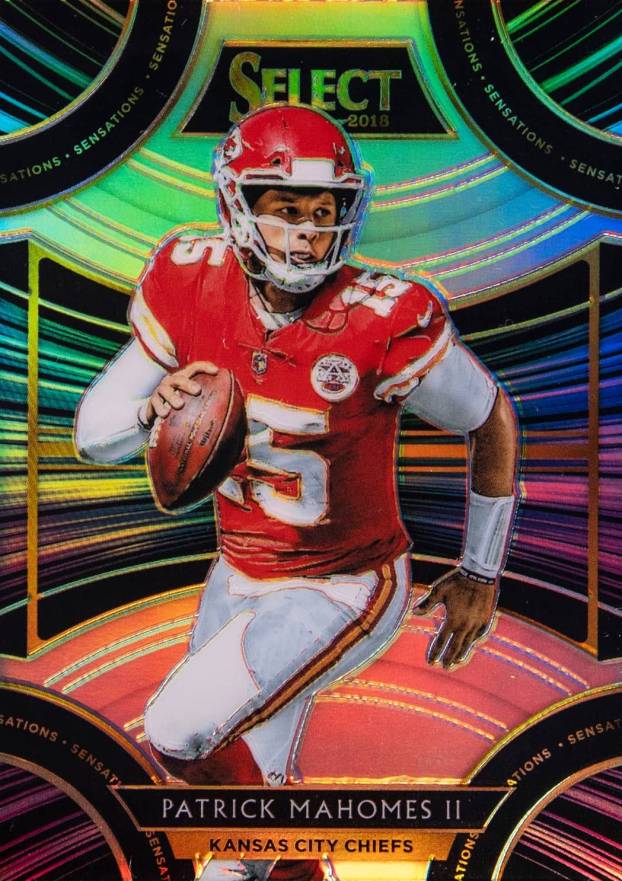 2018 Panini Select Sensations Patrick Mahomes II #SE3 Football Card