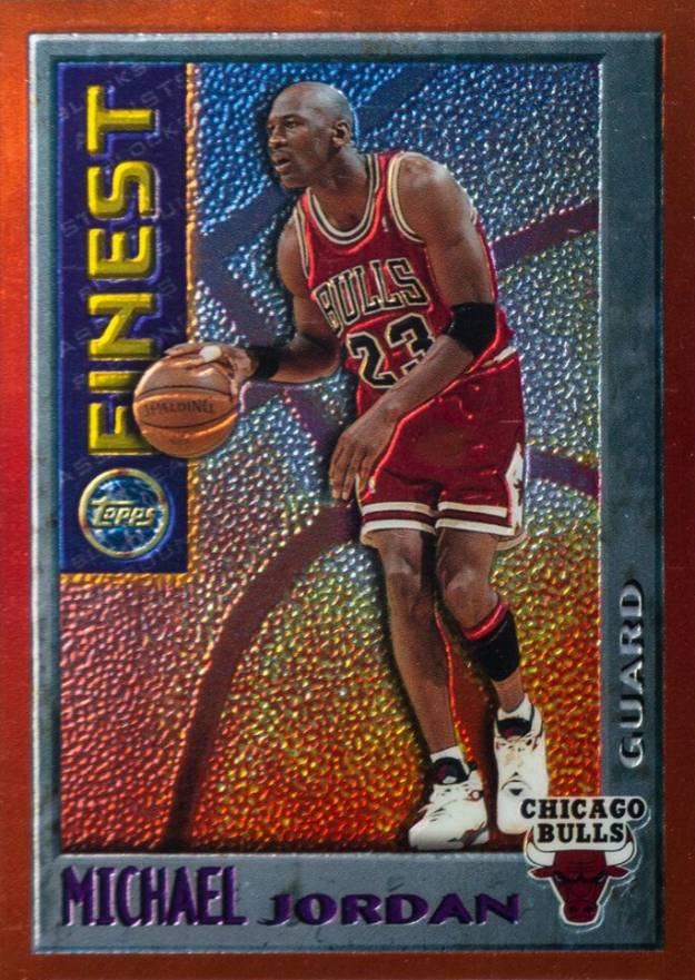 1995 Finest Mystery Michael Jordan #M1 Basketball Card