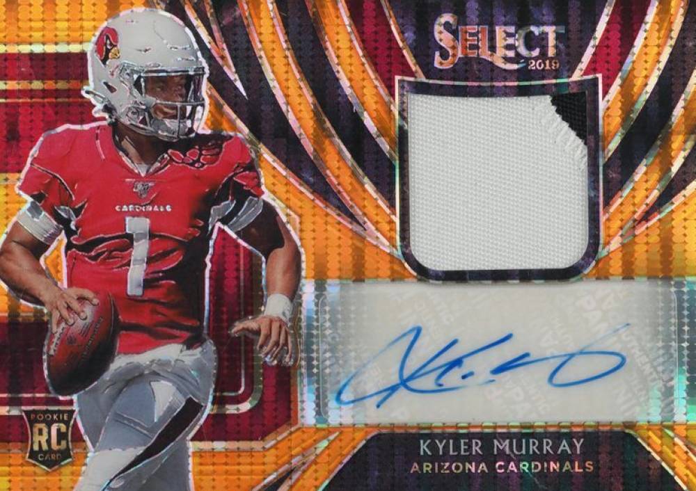 2019 Panini Select Rookie Signature Memorabilia Prizm  Kyler Murray #RMKM Football Card