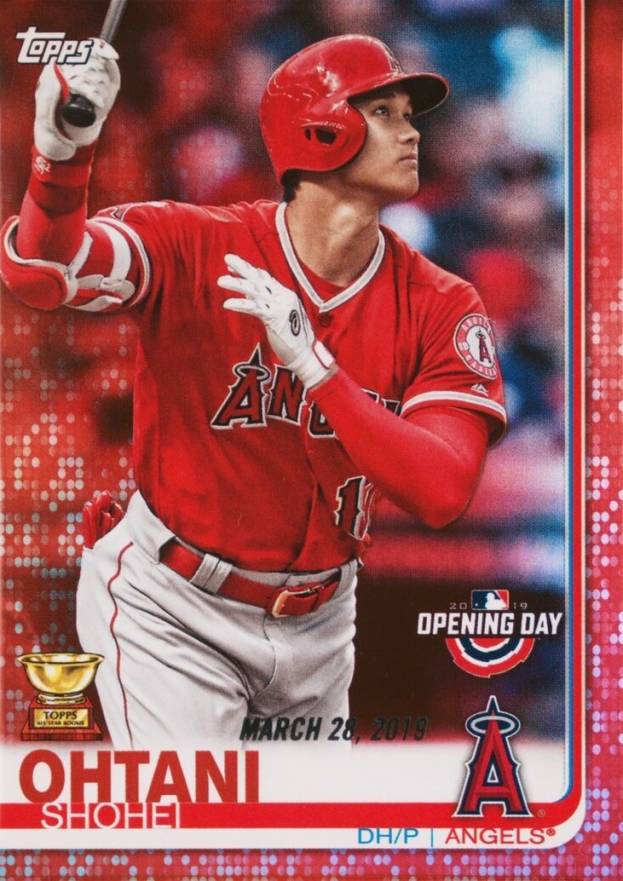 2019 Topps Opening Day Shohei Ohtani #100 Baseball Card