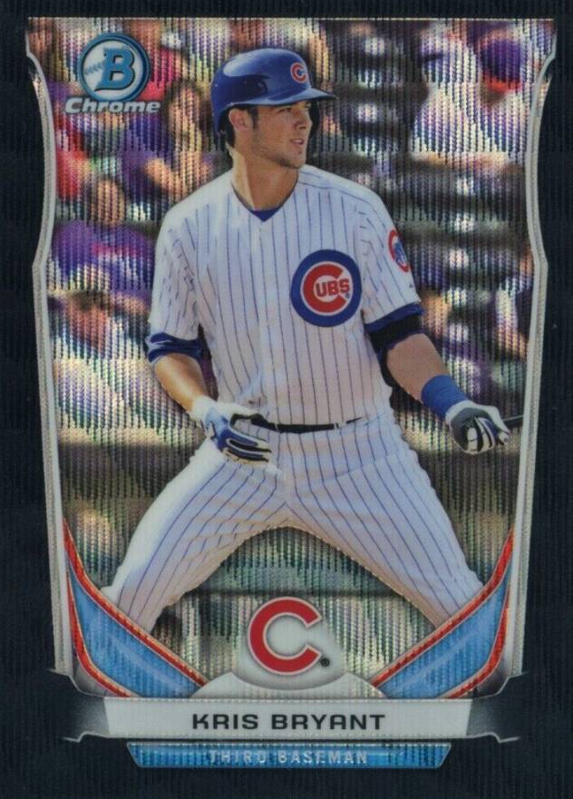 2014 Bowman Draft Picks Top Prospects Kris Bryant #CTP62 Baseball Card