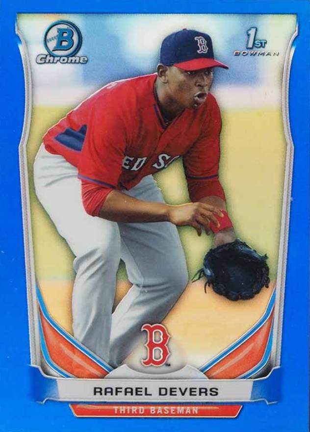 2014 Bowman Draft Picks Top Prospects Rafael Devers #CTP37 Baseball Card