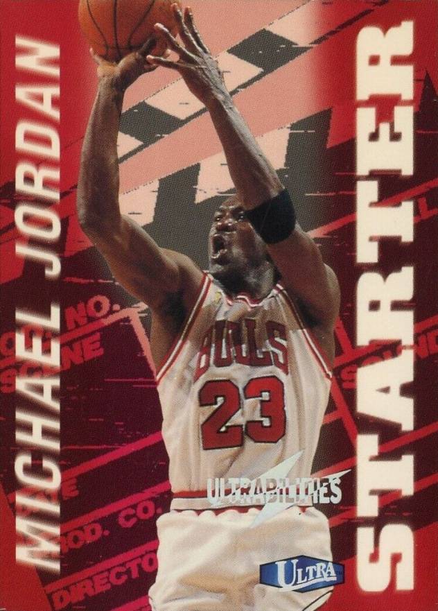 1997 Ultra Ultrabilities Michael Jordan #1 Basketball Card