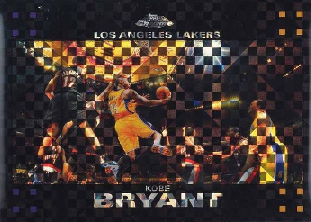 2007 Topps Chrome Kobe Bryant #24 Basketball Card