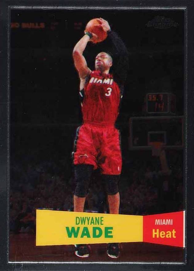 2007 Topps Chrome Dwyane Wade #3 Basketball Card