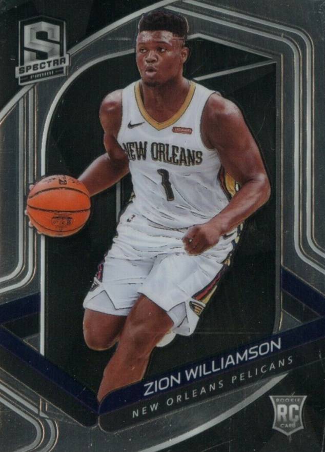 2019 Panini Spectra Zion Williamson #109 Basketball Card