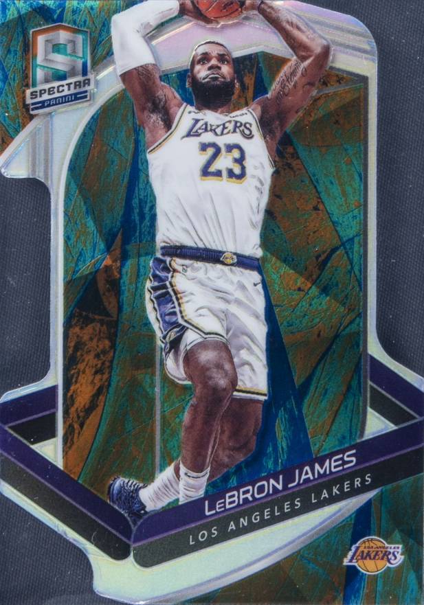 2019 Panini Spectra LeBron James #43 Basketball Card