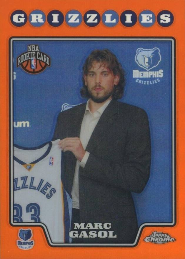 2008 Topps Chrome Marc Gasol #212 Basketball Card