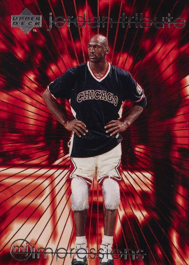 1996 Upper Deck Jordan Tribute Michael Jordan #MJ56 Basketball Card