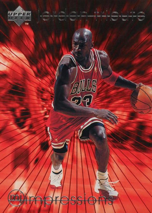 1996 Upper Deck Jordan Tribute Michael Jordan #MJ50 Basketball Card