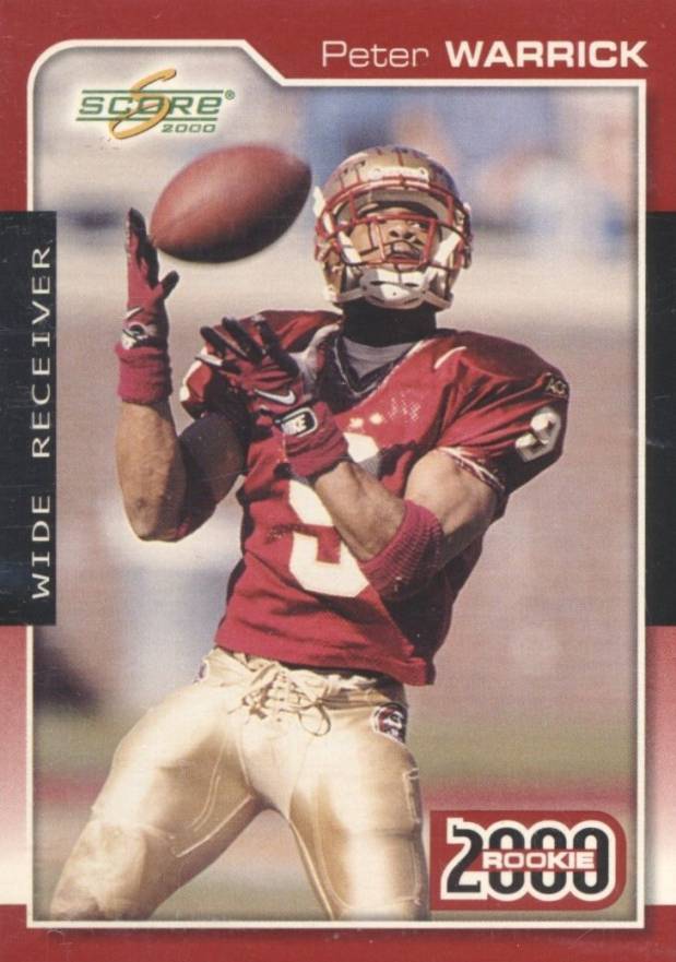 2000 Score Peter Warrick #277 Football Card