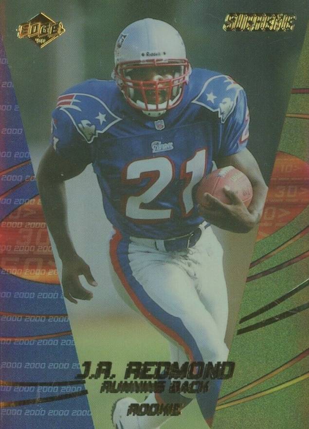 2000 Collector's Edge Supreme J.R. Redmond #U164 Football Card