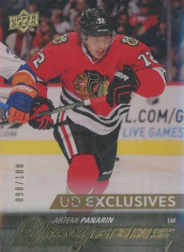 2015 Upper Deck Artemi Panarin #221 Hockey Card