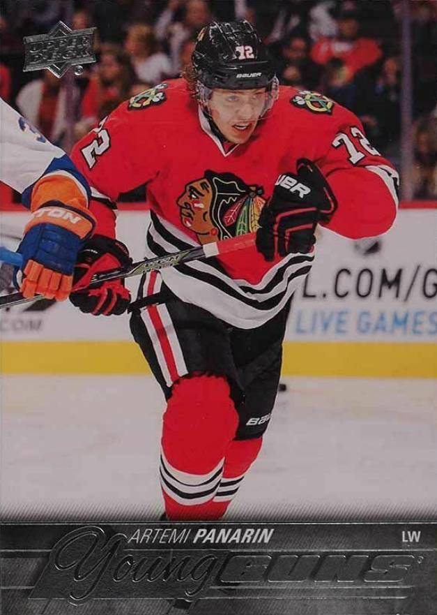 2015 Upper Deck Artemi Panarin #221 Hockey Card