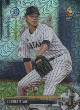 2017 Bowman Mega Box Chrome Prospects Shohei Ohtani #BCP31 Baseball Card