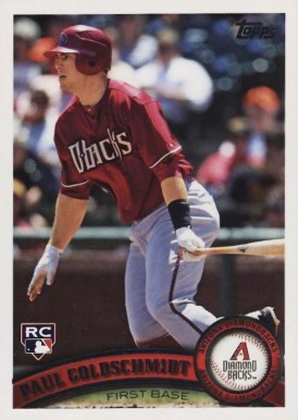 2011 Topps Update Paul Goldschmidt #US47 Baseball Card