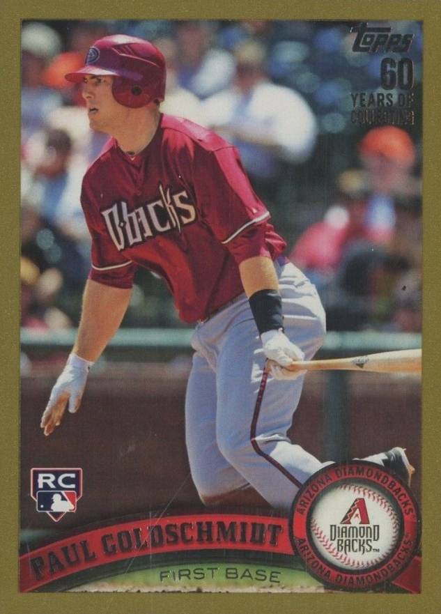 2011 Topps Update Paul Goldschmidt #US47 Baseball Card