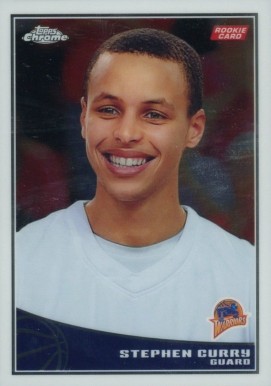 2009 Topps Chrome Stephen Curry #101 Basketball Card