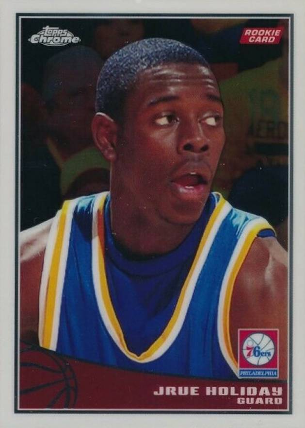 2009 Topps Chrome Jrue Holiday #110 Basketball Card