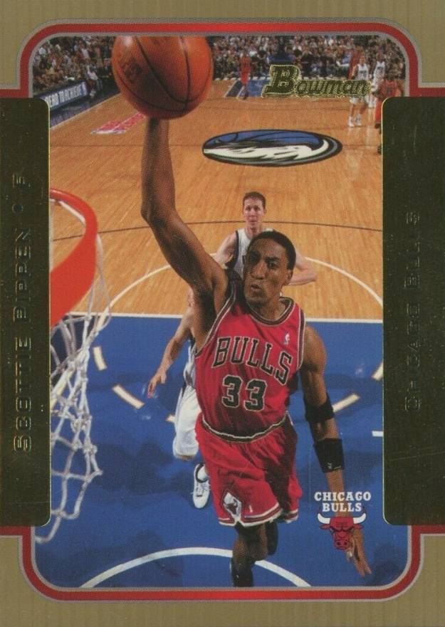 2003 Bowman Rookie & Stars Scottie Pippen #64 Basketball Card