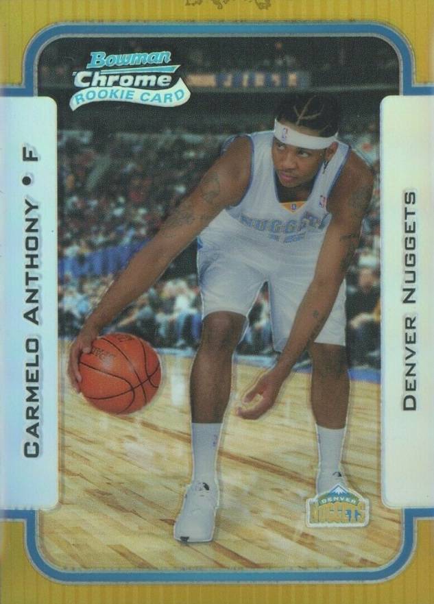 2003 Bowman Rookie & Stars Carmelo Anthony #140 Basketball Card