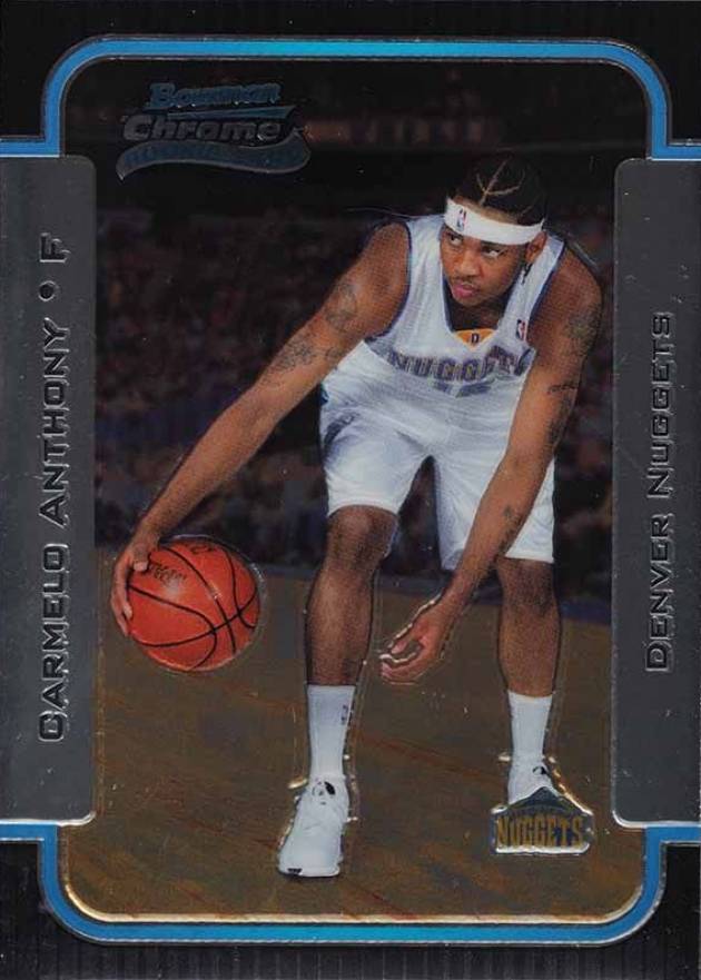 2003 Bowman Rookie & Stars Carmelo Anthony #140 Basketball Card