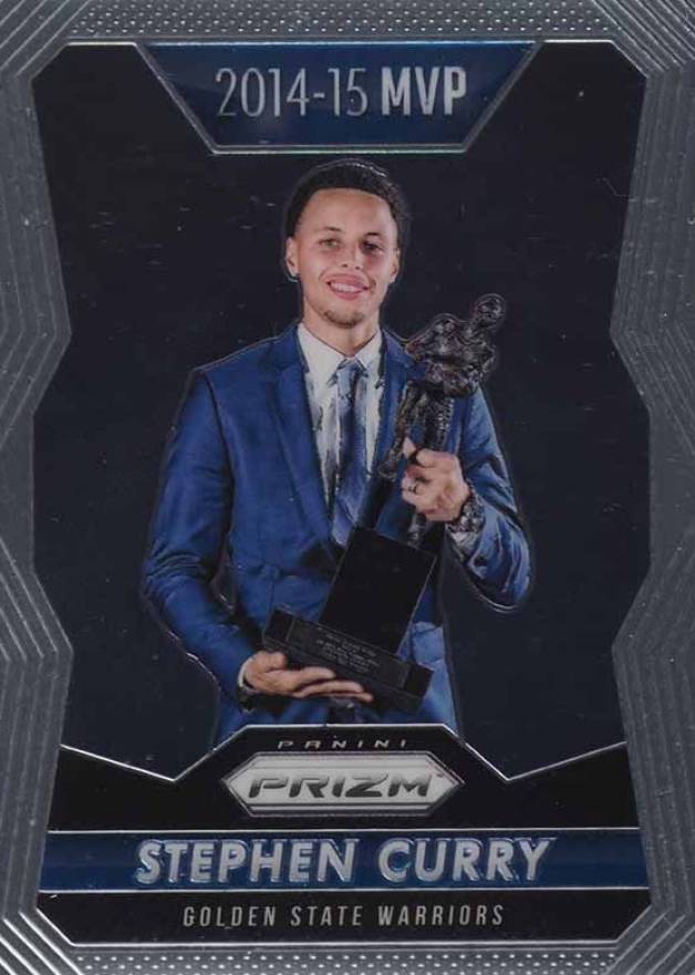 2015 Panini Prizm Stephen Curry #400 Basketball Card