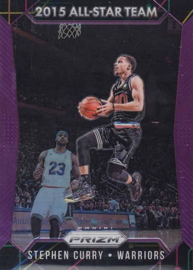 2015 Panini Prizm Stephen Curry #364 Basketball Card